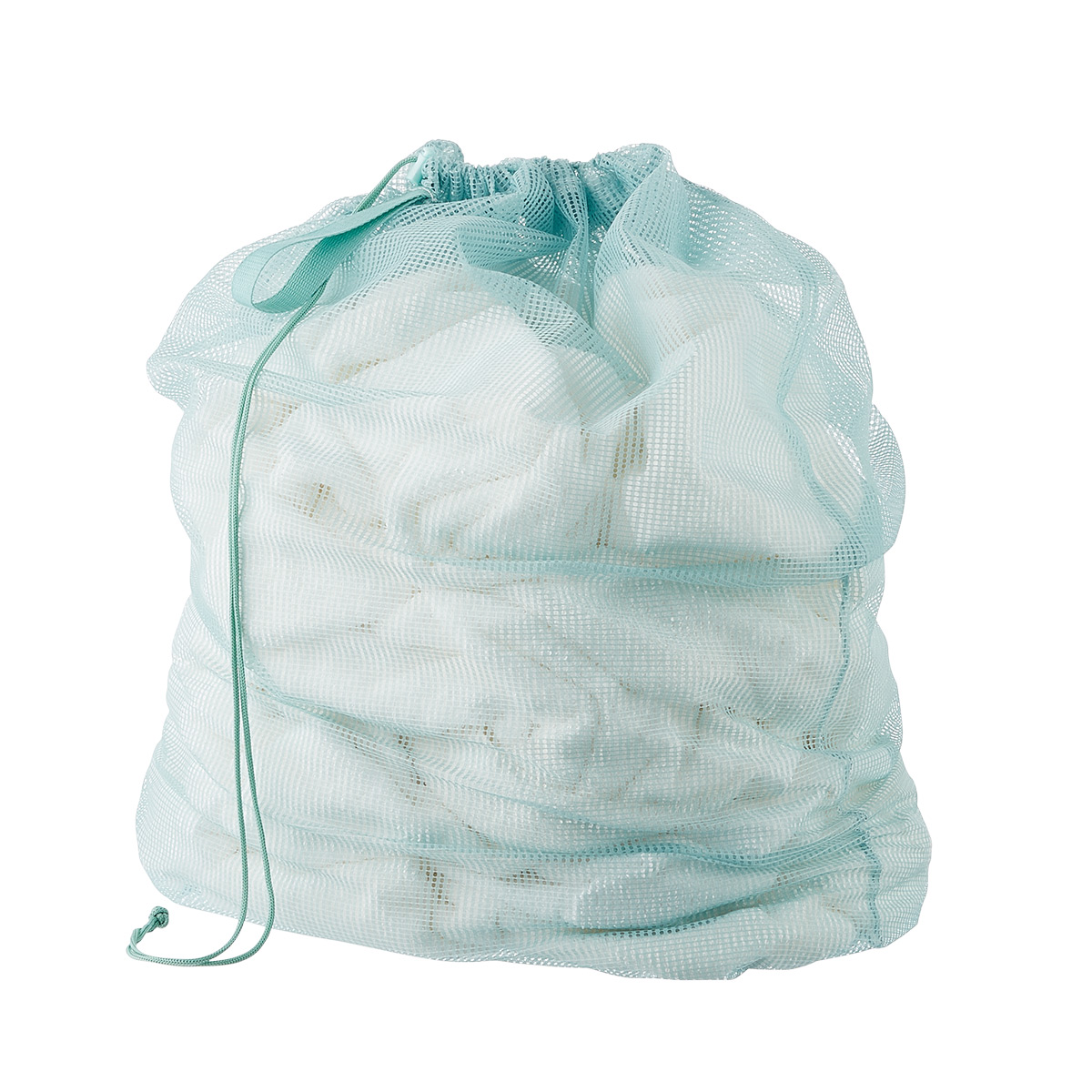The Container Store Mesh Laundry Bag Muted Mint