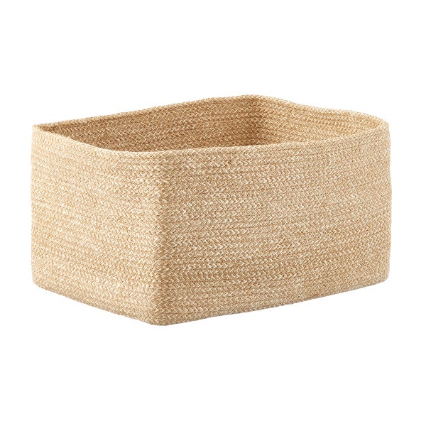 Seine Woven Jute Storage Bin The Container Store