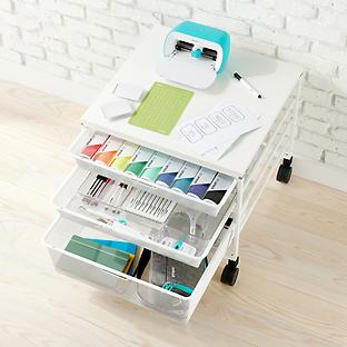 3-Drawer Acrylic Accessory Box Labeling Project Kit