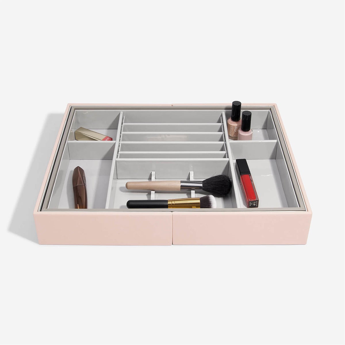 Stacker Expandable InDrawer Makeup Organizer The Container Store