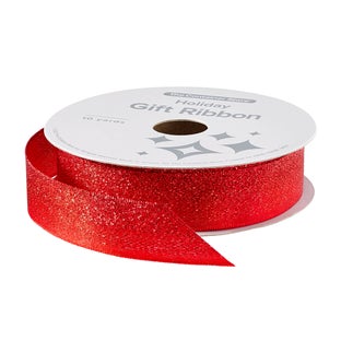 Ombre Satin Glitter Ribbon