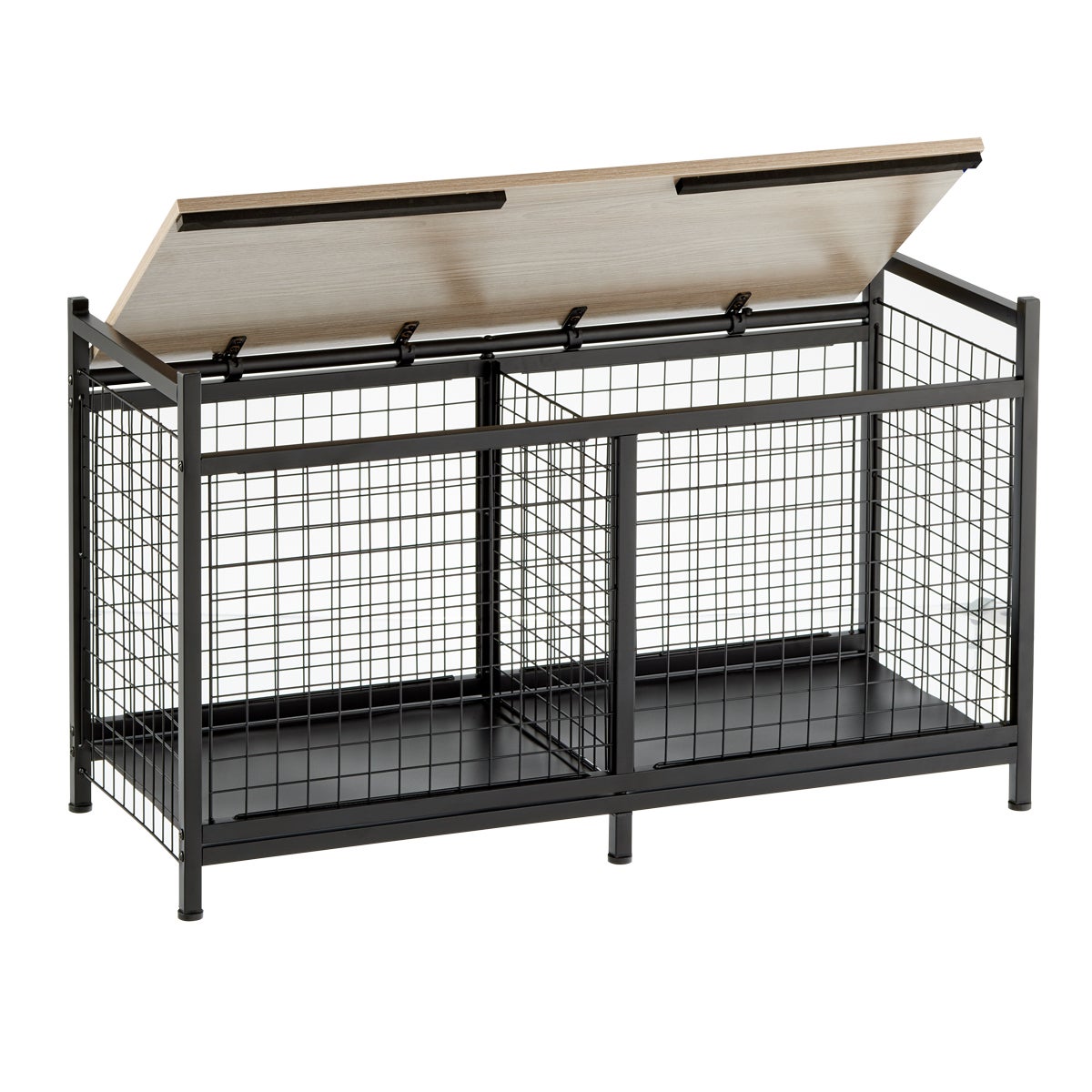 Black HeavyDuty Storage Bench The Container Store