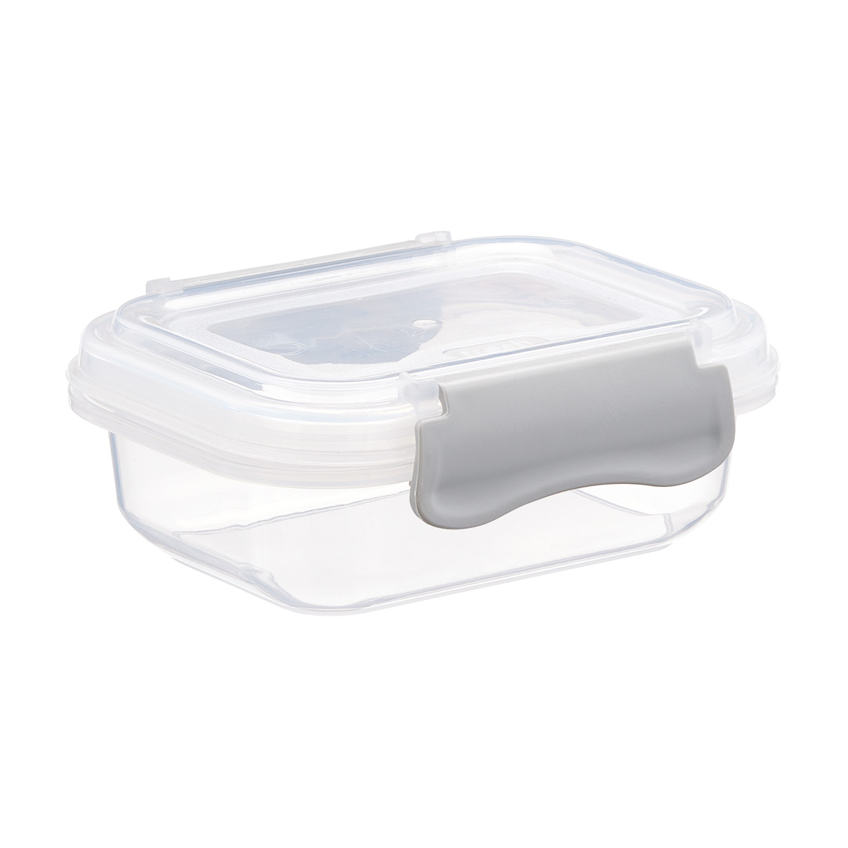 The Container Store 6.8 oz. Plastic Food Container Grey
