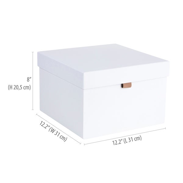 Bigso Linen Marten Storage Boxes The Container Store
