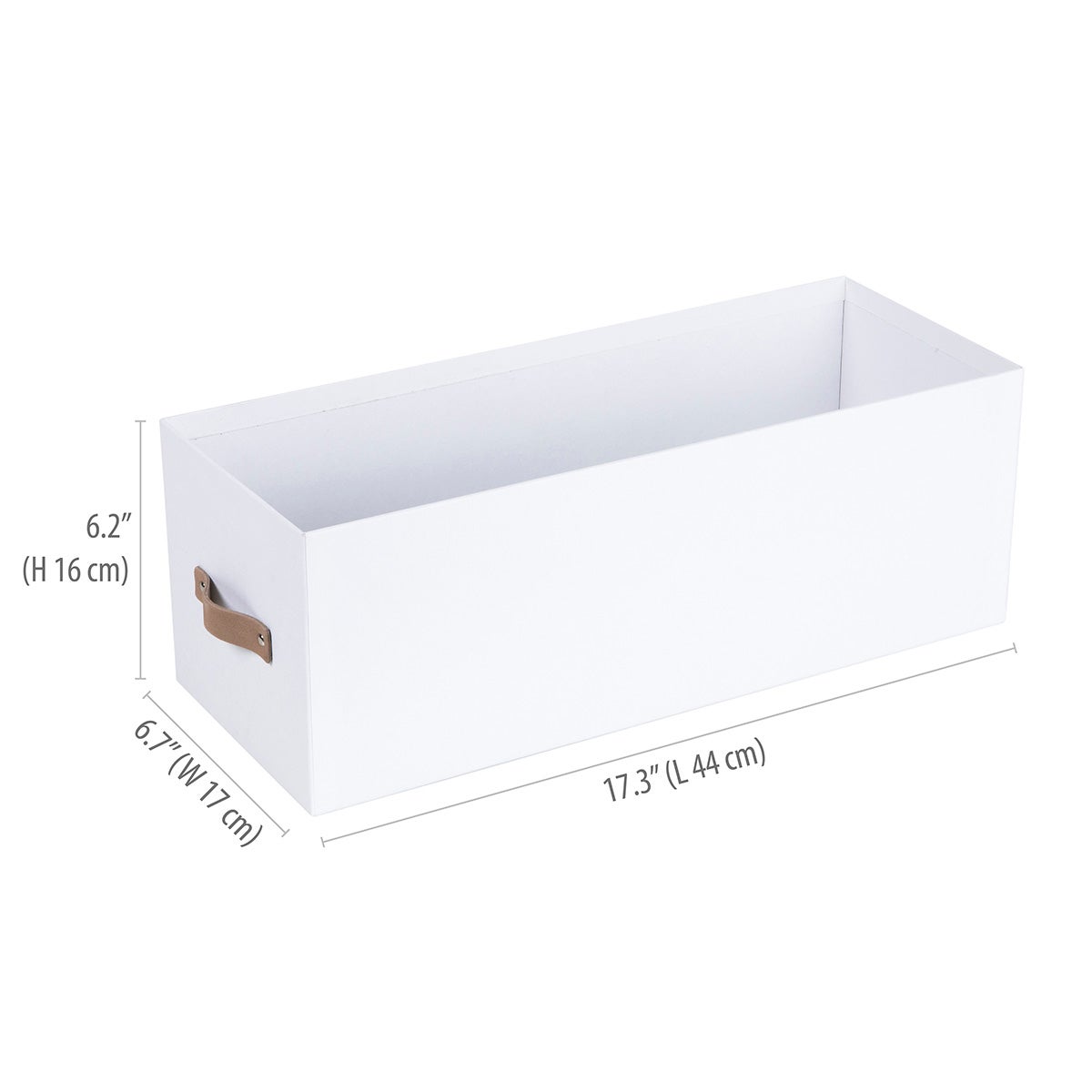 Avera Linen Storage Bins The Container Store