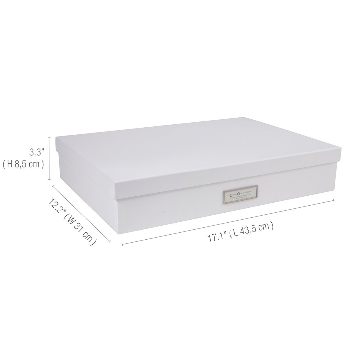 Bigso Navy Stockholm Office Storage Boxes