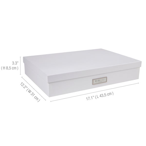 Bigso Linen Marten Office Storage Boxes The Container Store