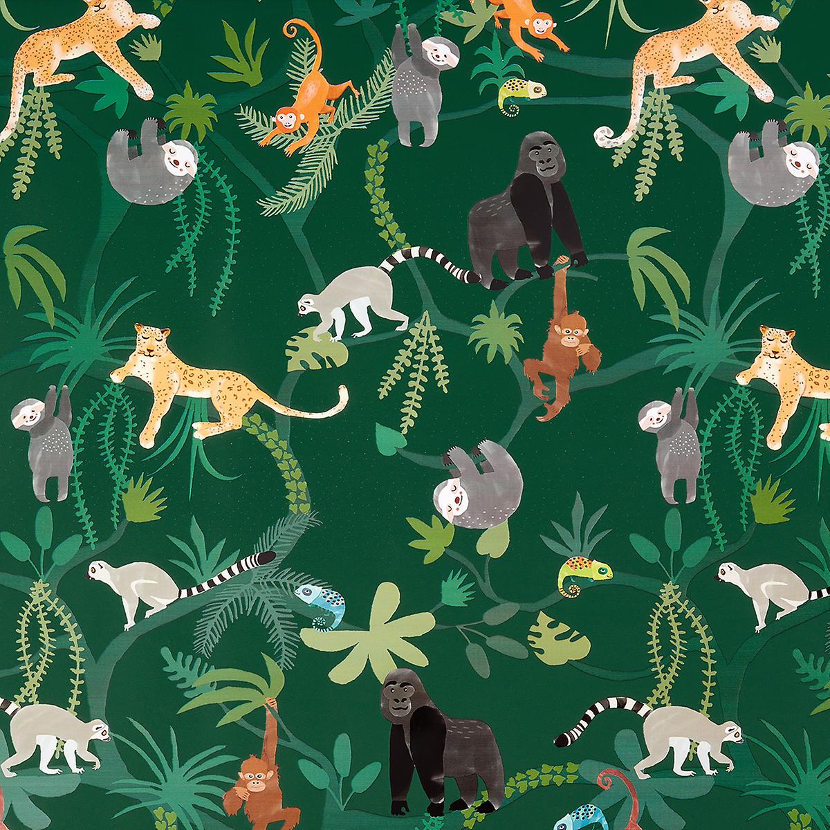 Jungle Animals Wrapping Paper 