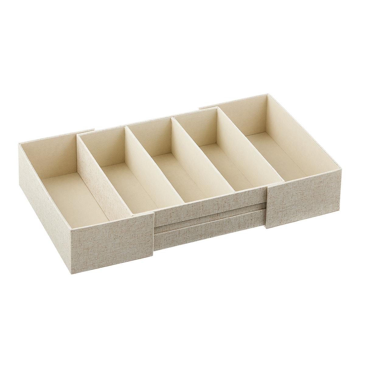 Cambridge 5Section Expandable Drawer Organizers The Container Store