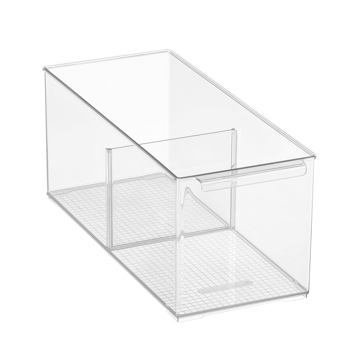 ShelfDepth Pantry Bin with Divider The Container Store