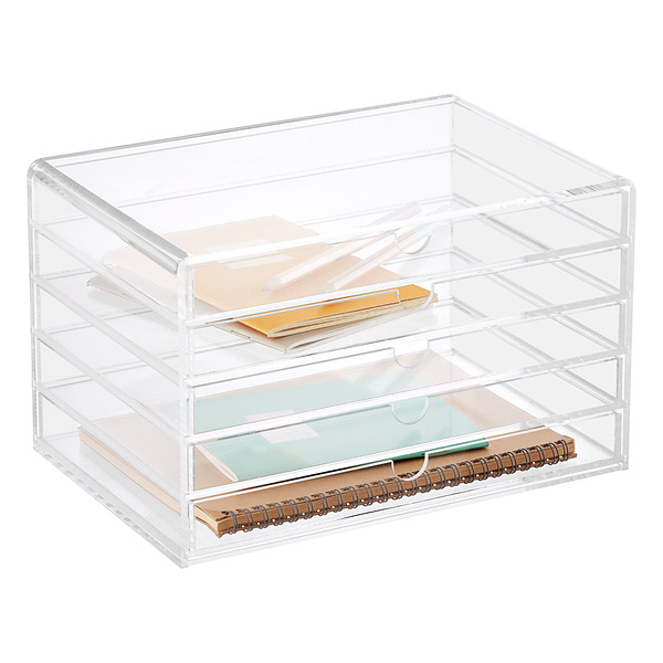 3-Drawer Premium Acrylic Accessory Box