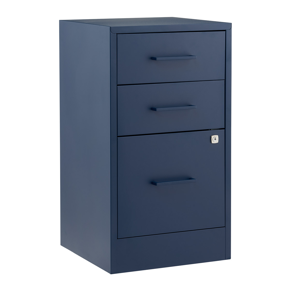 navy filing cabinet