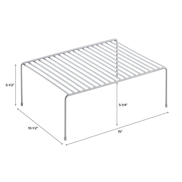 Chrome Cupboard Shelf The Container Store
