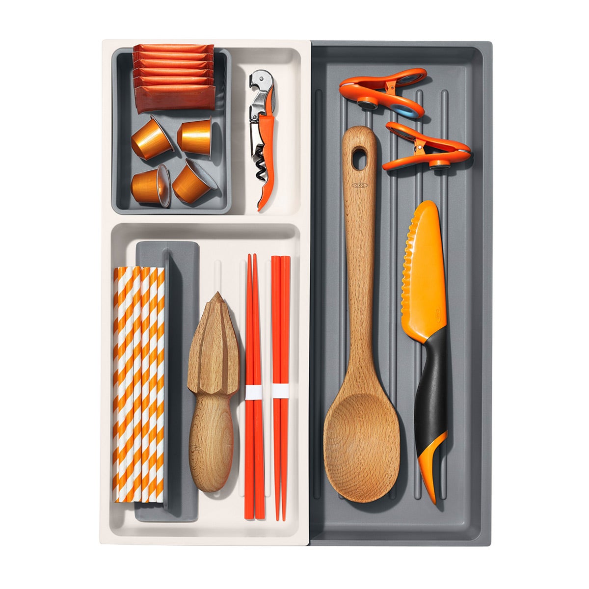 OXO Kitchen Tool Drawer Organizer The Container Store