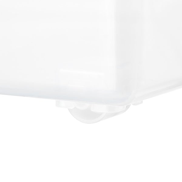 Our Long Under Bed Box with Wheels The Container Store