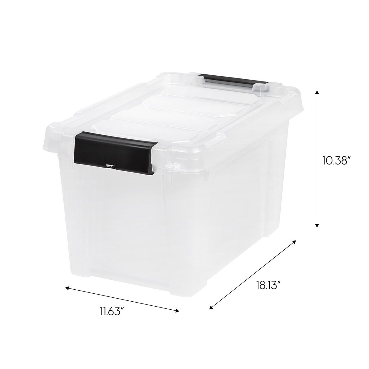 Heavy Duty Stackable Garage Totes The Container Store