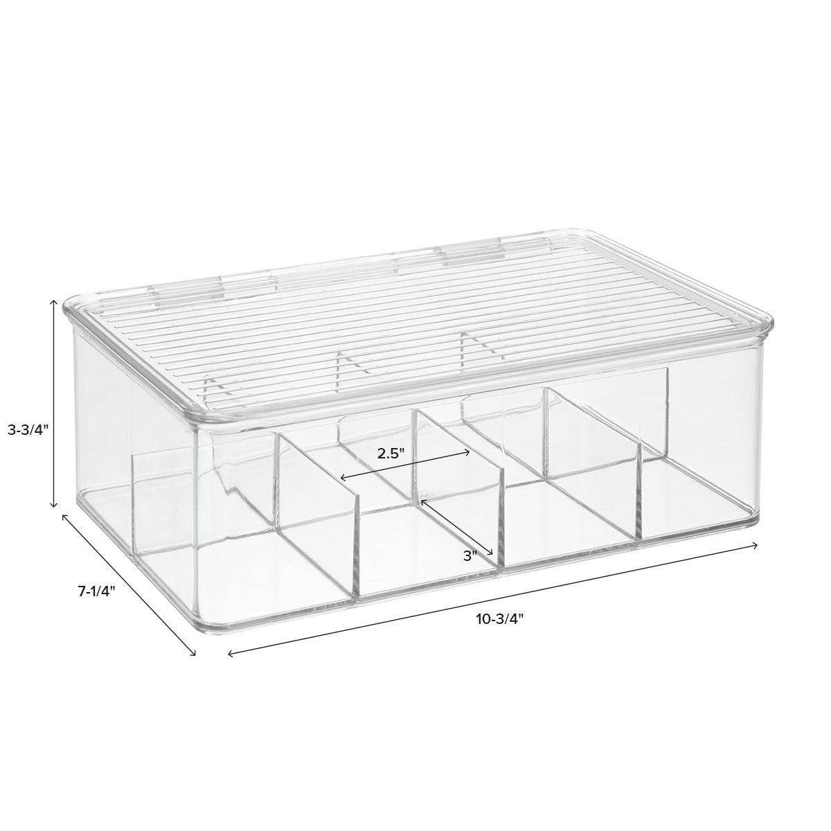 Linus Tea Storage Box The Container Store