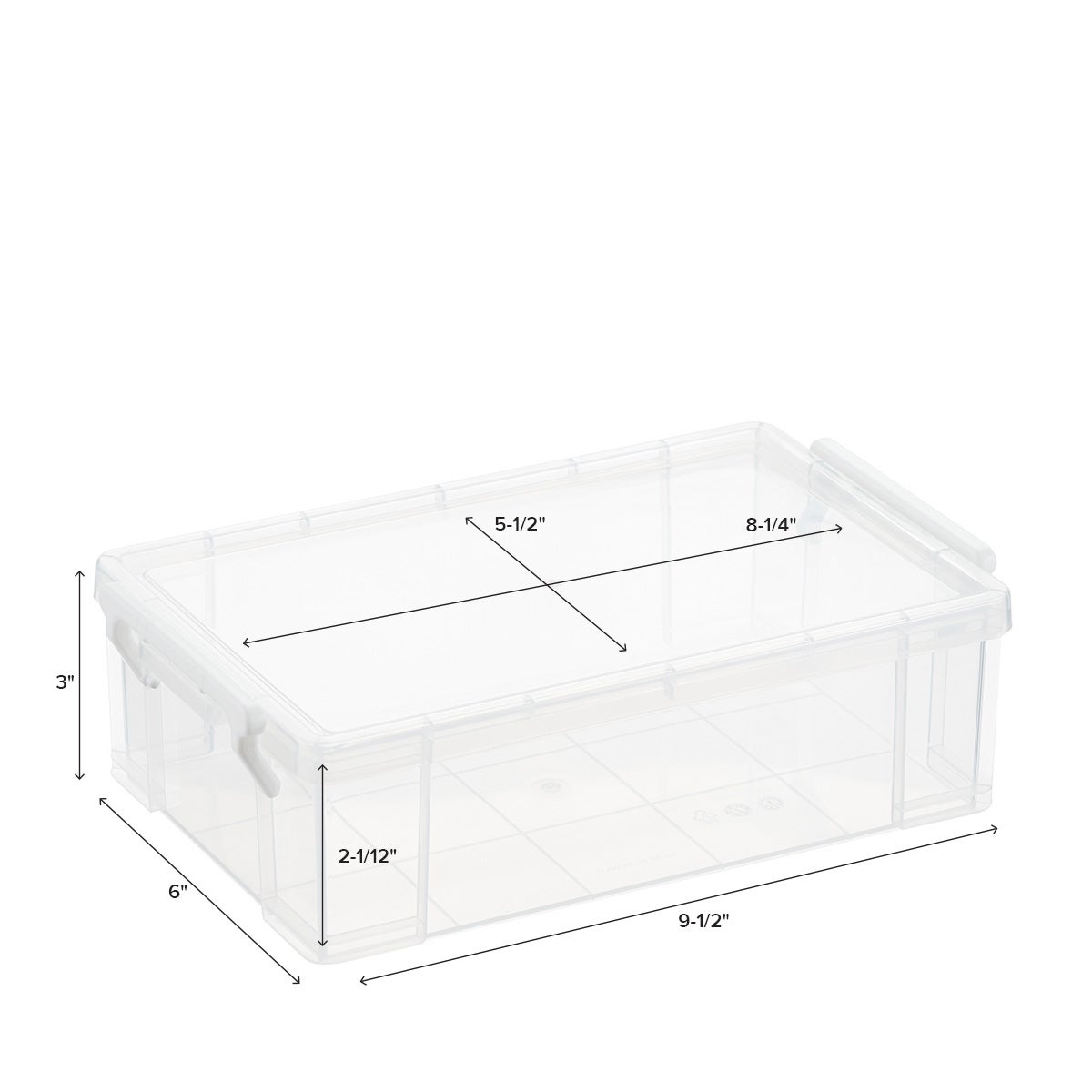 Clear Latch Boxes The Container Store