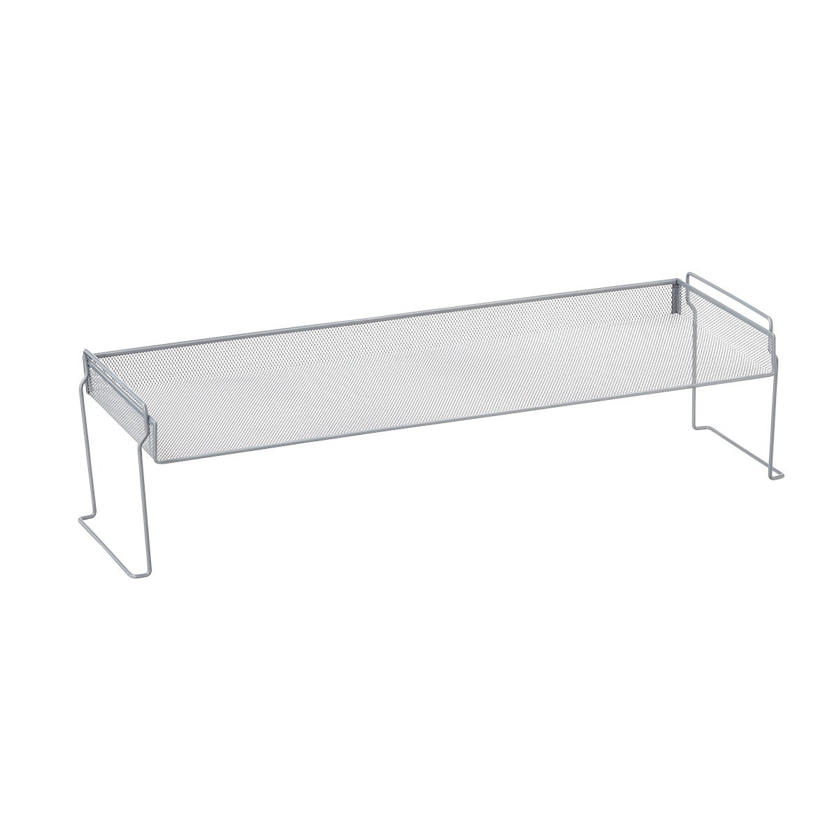 replacement sku- Silver Mesh Stackable Shoe Shelf