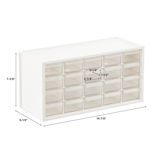 Stackable Craft Organizer Drawers The Container Store