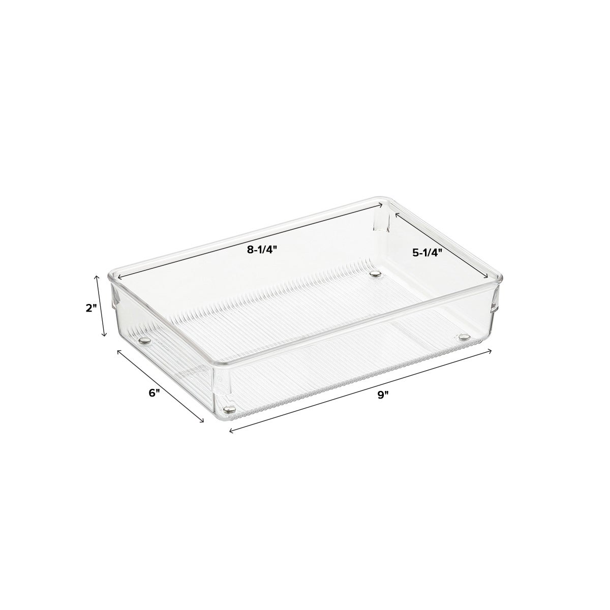 iDesign Linus Shallow Drawer Organizers