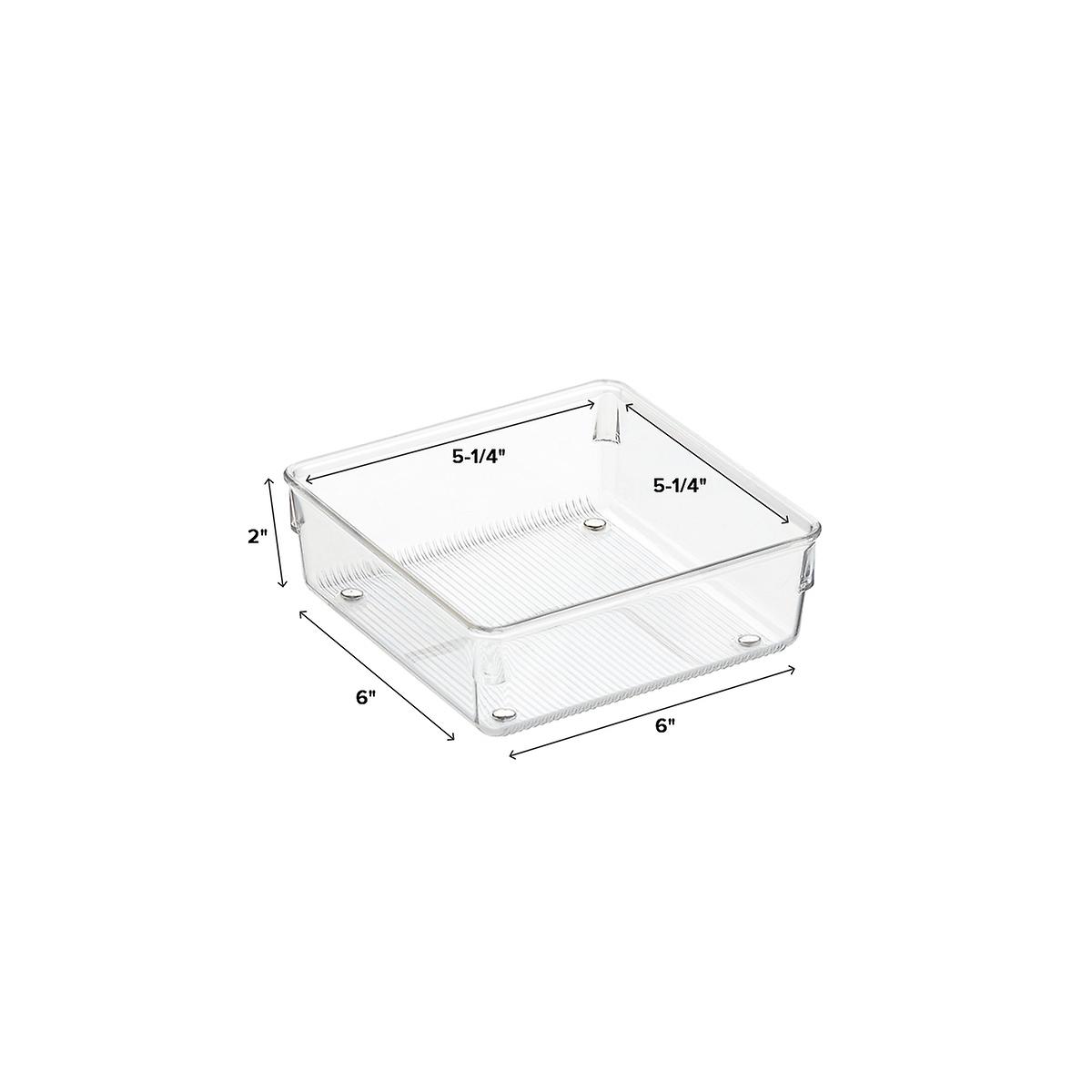 iDesign Linus Shallow Drawer Organizers The Container Store