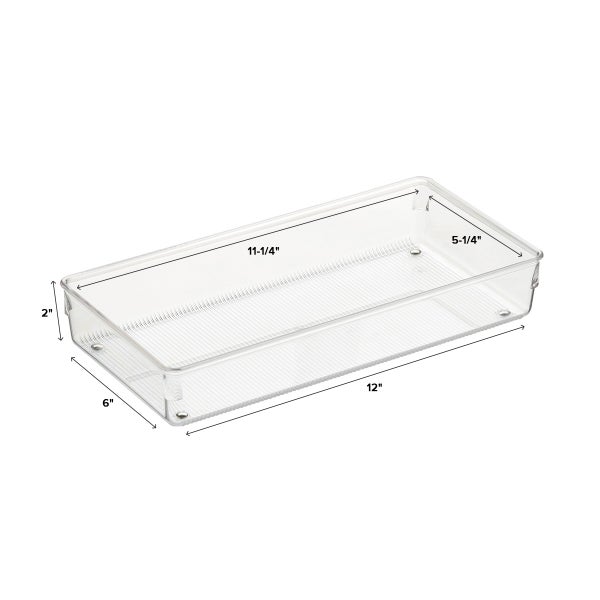 iDesign Linus Shallow Drawer Organizers The Container Store