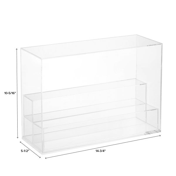 Large Modular Clear Acrylic Premium Display Case The Container Store