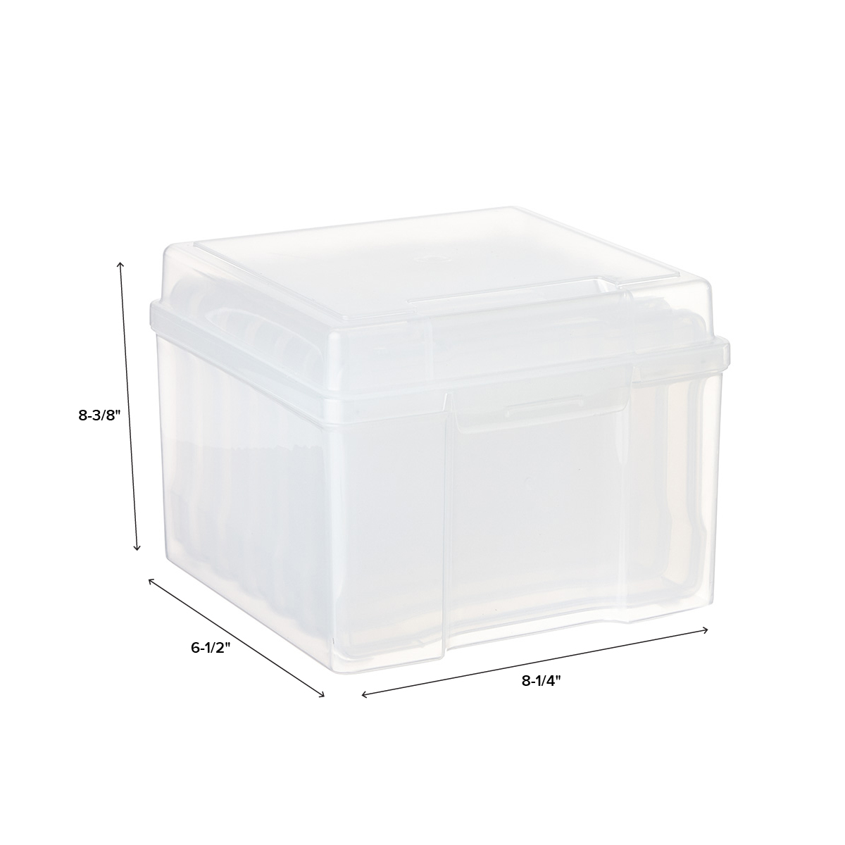 Photo Organizer Cases Photo Keeper Picture Storage Containers Box for Photos Clear 20 Pack Party Club of America Transparent 5 x 7 Photo Storage Boxes 