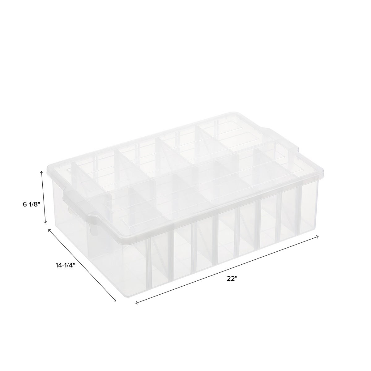 Shimo Craft & Media Organizer Box The Container Store