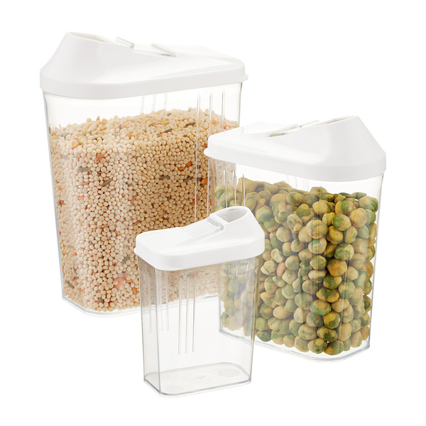 Kitchen Cereal Spices Container Under Sink Storage Can Glasses