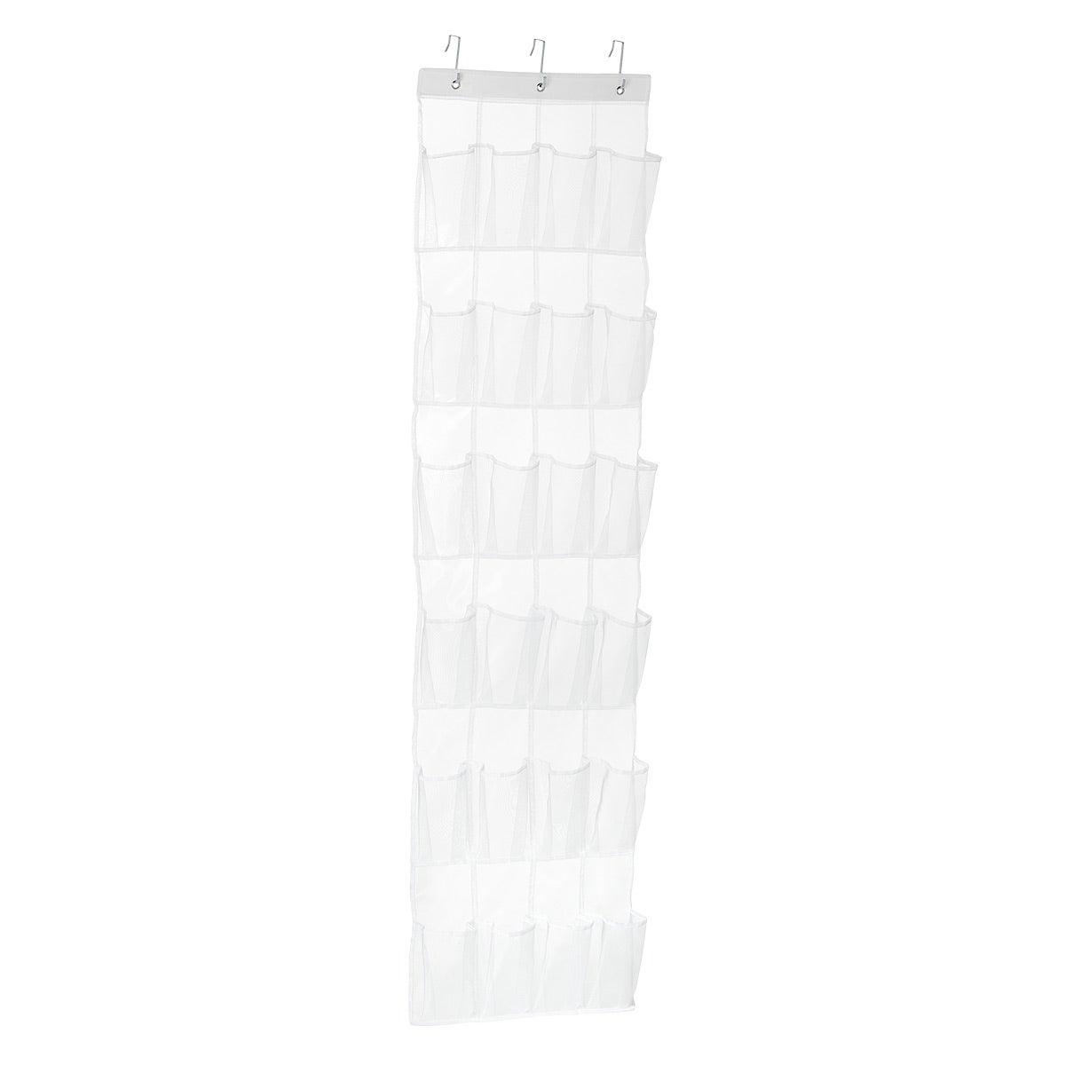 24-Pocket Mesh Over the Door Shoe Bag
