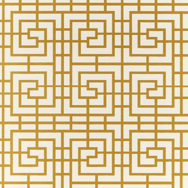 Coromandel Pearl Gold Wrapping Paper