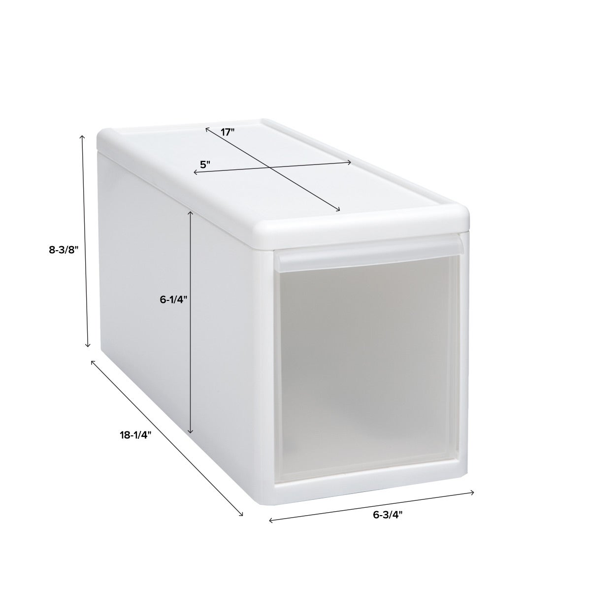 Likeit White Modular Drawers The Container Store