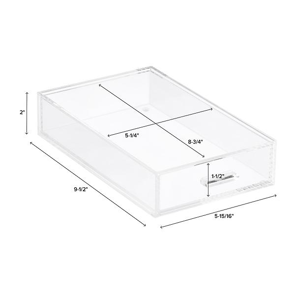 Acrylic Accessory Drawers | The Container Store