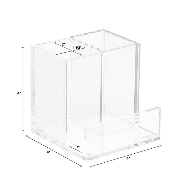 Russell Hazel Acrylic Bloc Collection System | The Container Store