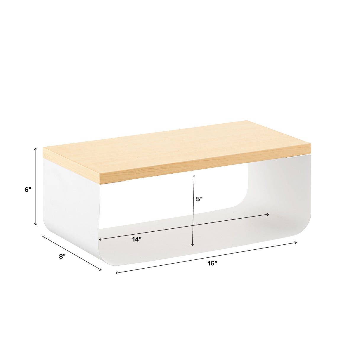 Umbra Bijou Floating Shelf Cubby The Container Store
