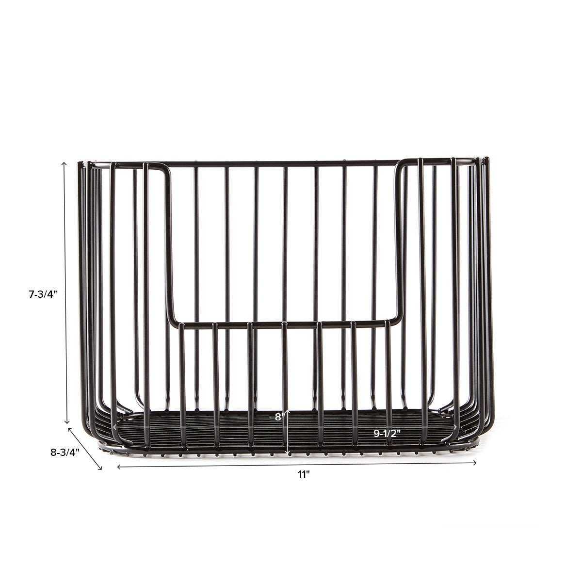 Vertica Wire Stacking Bins The Container Store