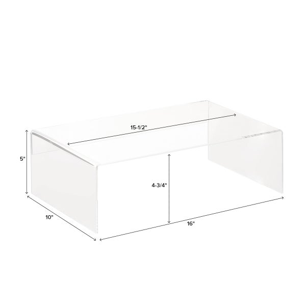 Acrylic Organizer Shelves The Container Store