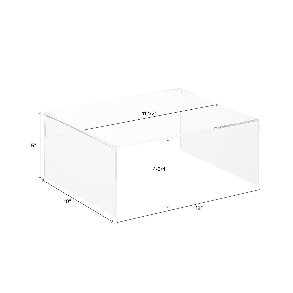 Acrylic Organizer Shelves The Container Store
