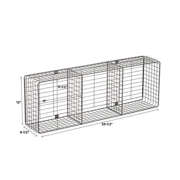 WallMounted Triple Cube The Container Store
