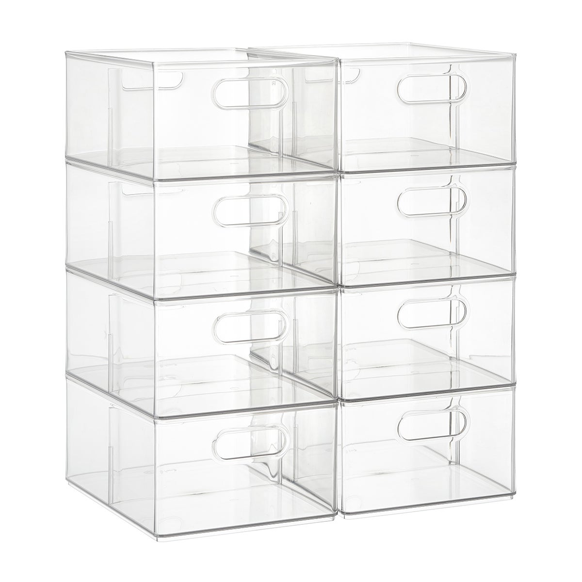 The Home Edit AllPurpose Deep Bin with Divider The Container Store