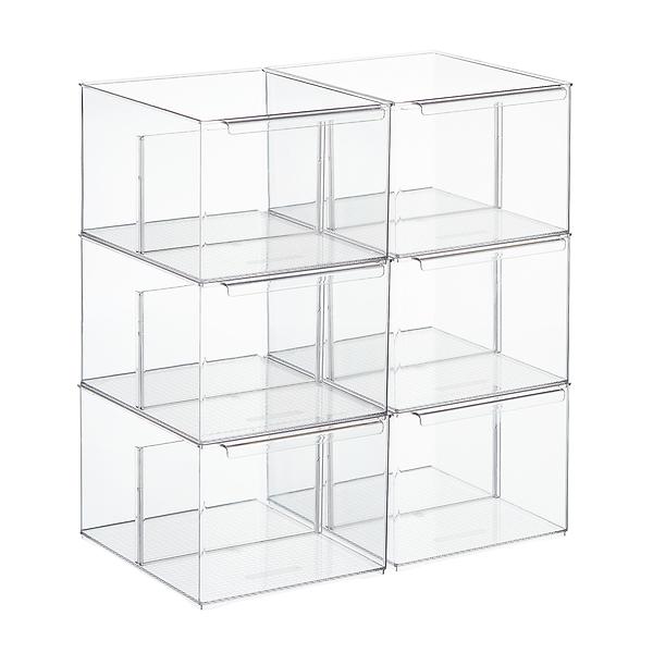 Cabinet-Depth Pantry Bins with Divider