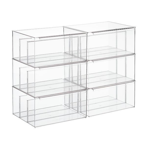 Cabinet-Depth Pantry Bins with Divider-XL