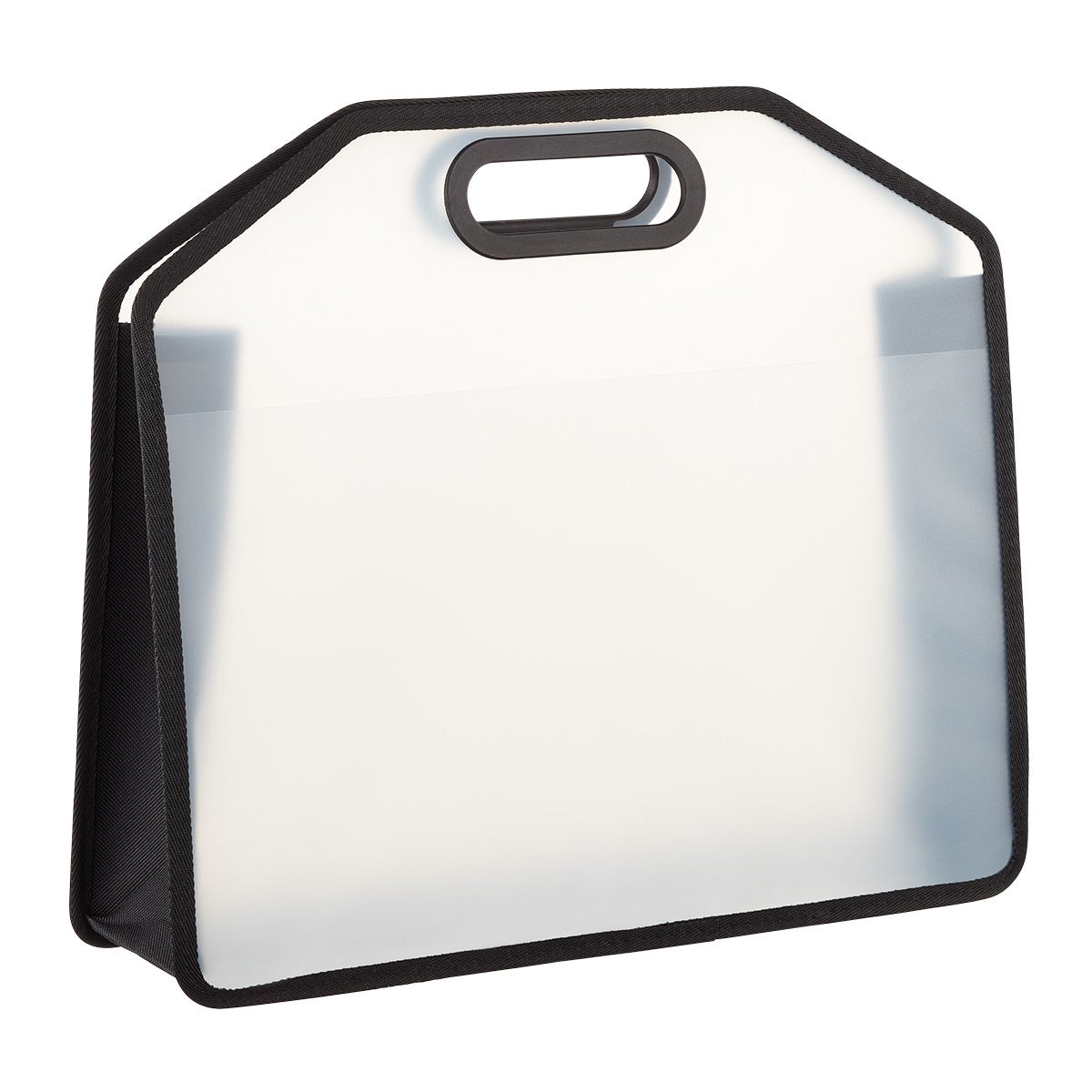Our Clear File Tote with Handles The Container Store