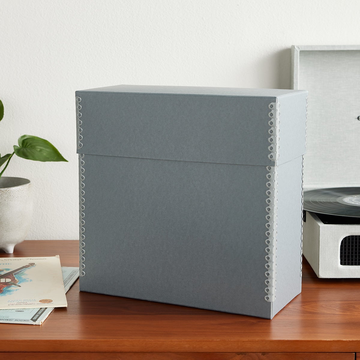 University Products Upright Archival Storage Box The Container Store