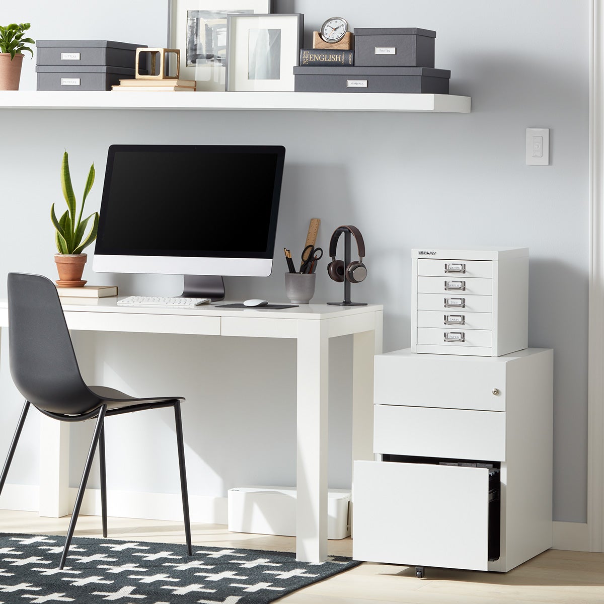 3Drawer Premium Locking Filing The Container Store