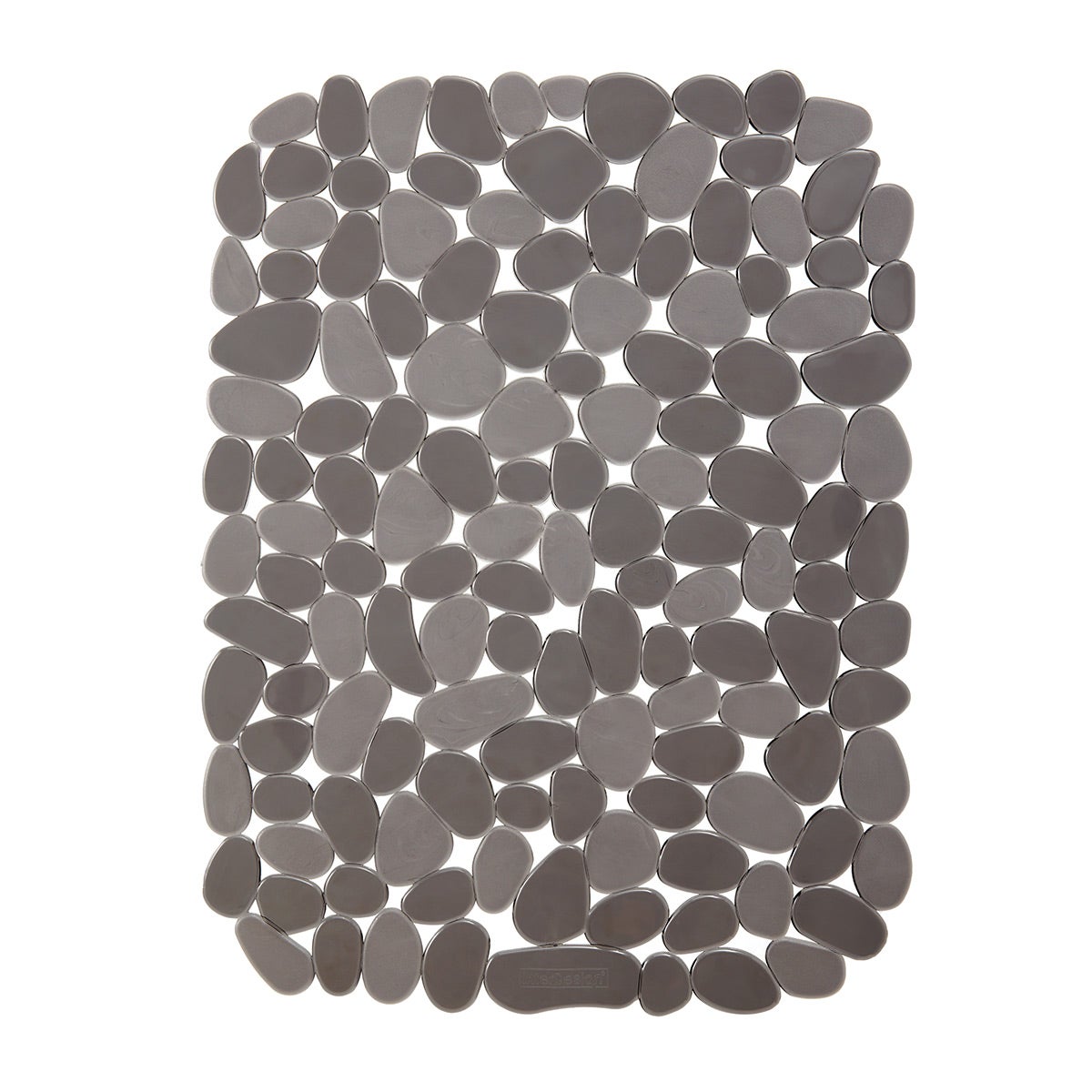 iDesign Graphite Pebblz Sink Mat The Container Store