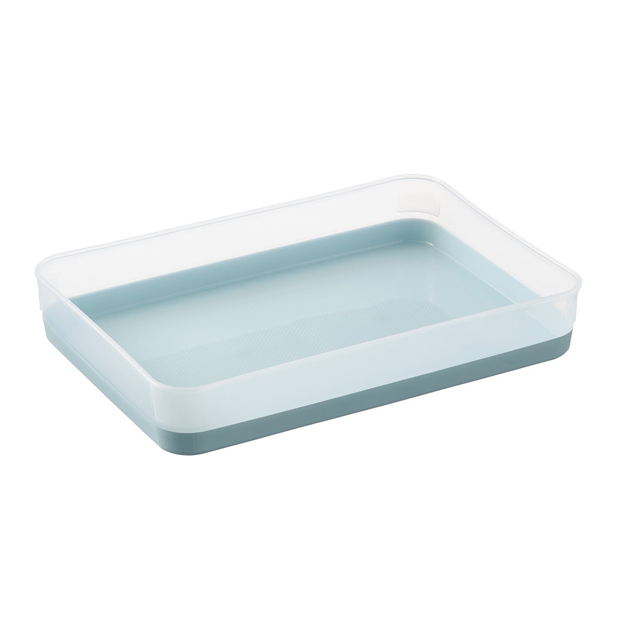 Large Drawer Organizer Tray Blue