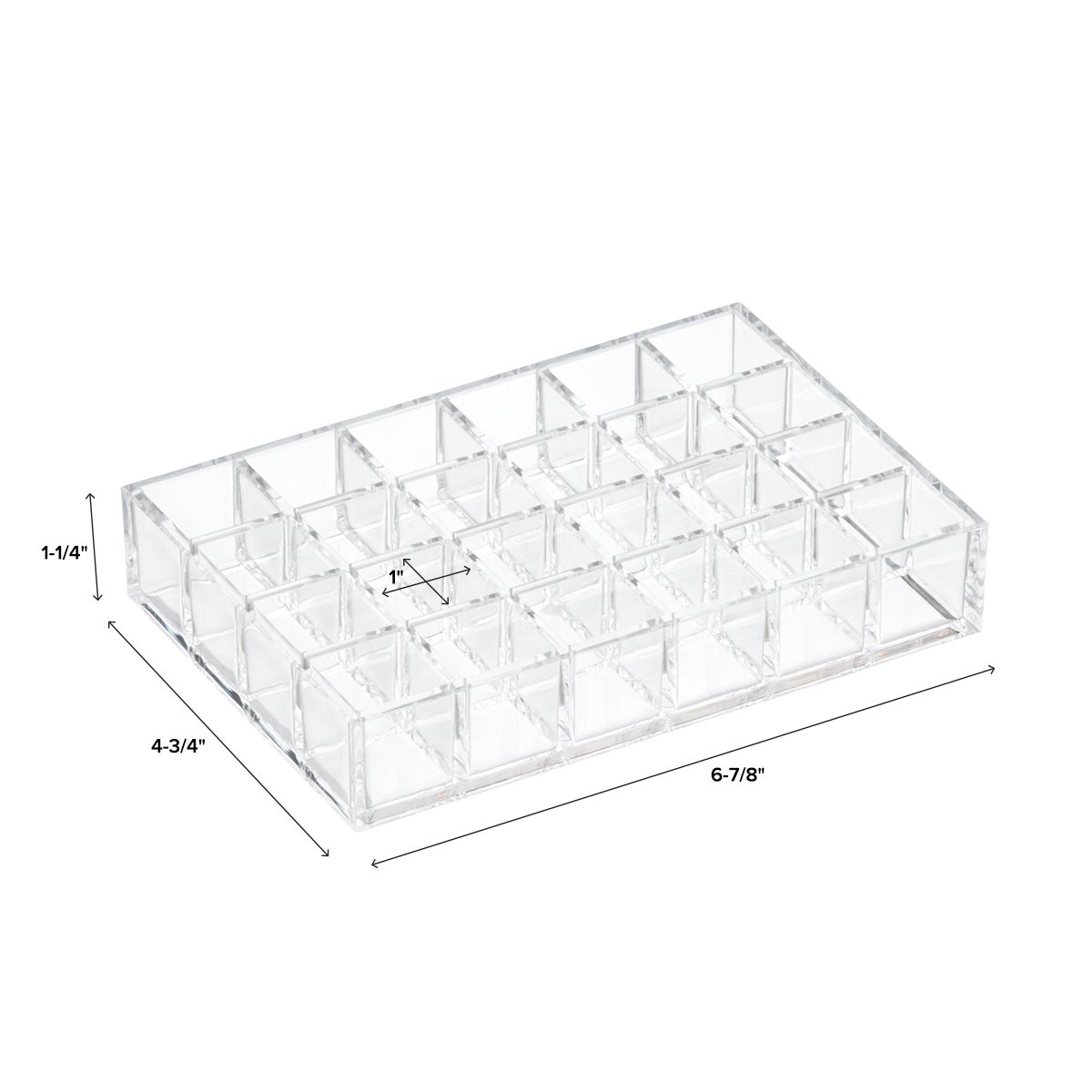24Lipstick Acrylic Organizer The Container Store